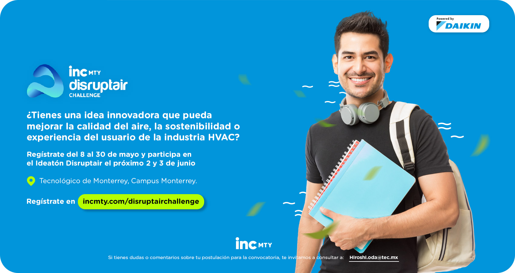 Regístrate en el ideatón de incMTY...