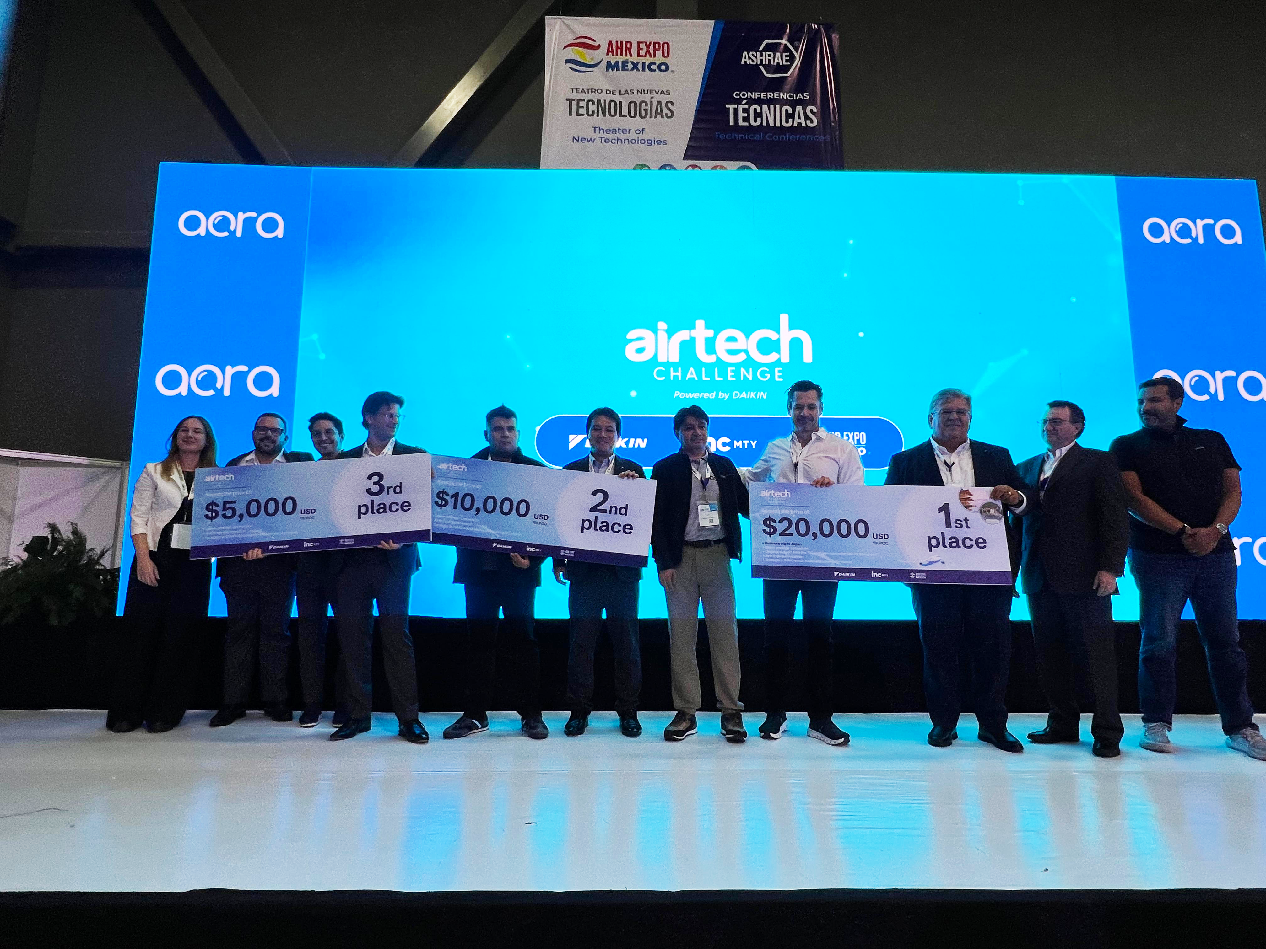incMTY y Daikin impulsan el futuro de la innovación y la sostenibilidad en el Airtech Challenge 2025